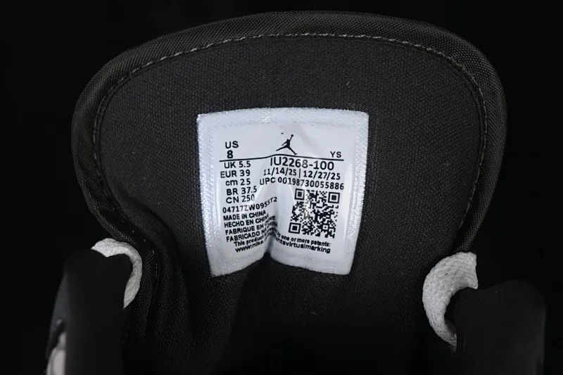 All categories Air Jordan Jordan series basketball shoes Air Jordan 1 Low Air Jordan 1 Low AJ1 Joe 1 white gray burst pattern low-top retro cultural basketball shoes IU2268-100